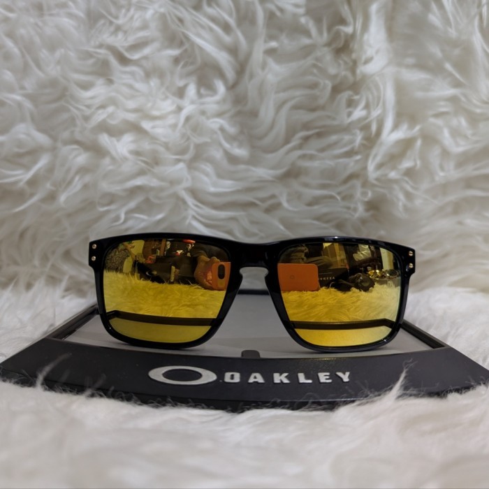 Kacamata Original Oakley Holbrook Polished Black w/24K iridium 009244 20