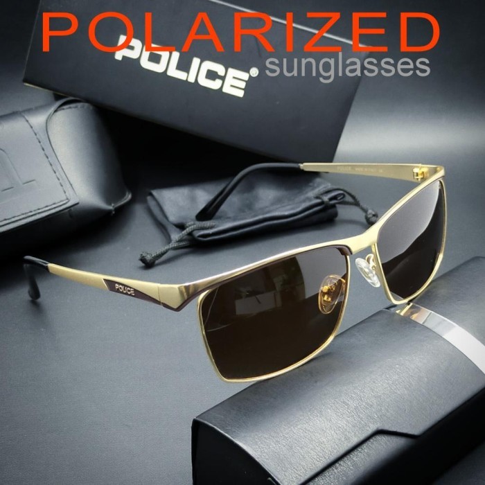 KACAMATA SPORT PRIA POLICE 7868 POLARIZED ANTISILAU ANTIRADIASI