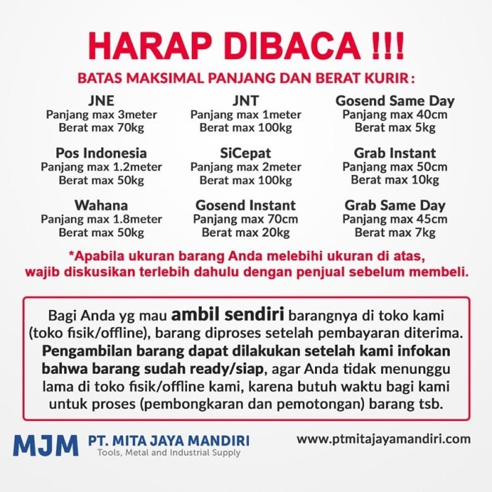 Hollow Aluminium 1" x 2" x 1mm x 6000mm