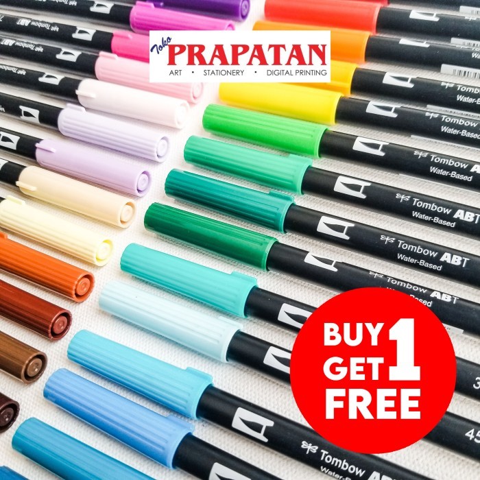 

Tombow Dual Brush Pen ABT / Spidol Warna