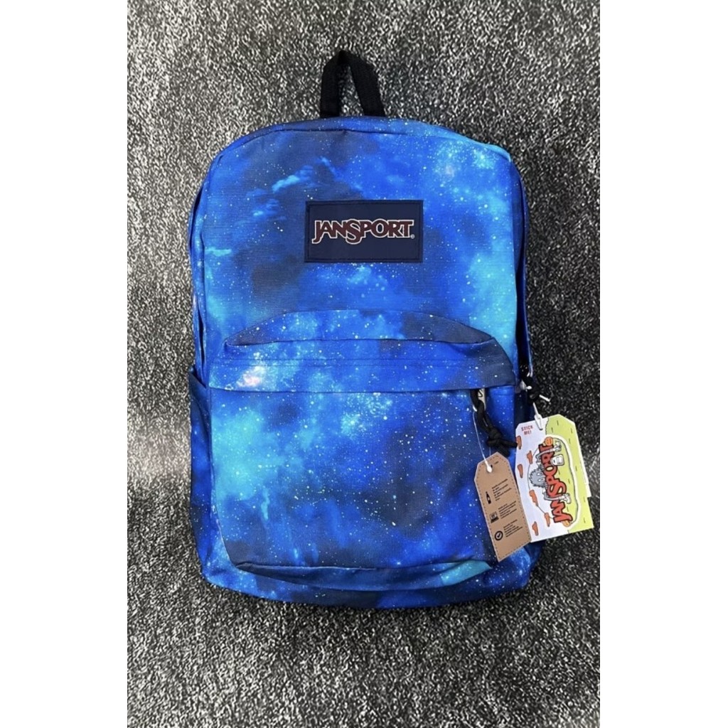 Tas Ransel Js Jansport Sport Bags Original Galaxy Blue Backpack