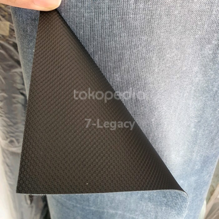 Termantab] kain imitasi jok motor carbon / bahan kain oscar imitasi (harga 50cm)