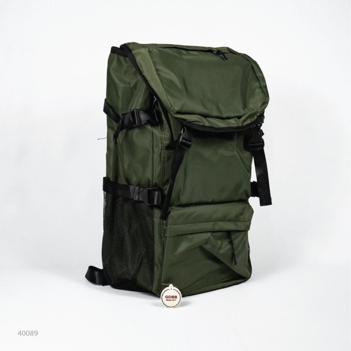 Tas Ransel Backpack Stone Island Military Green Ransel Bag