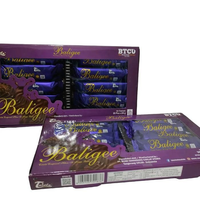 

terbaru !!! tobelo cokelat baligee 1 dus isi 4 pack ready