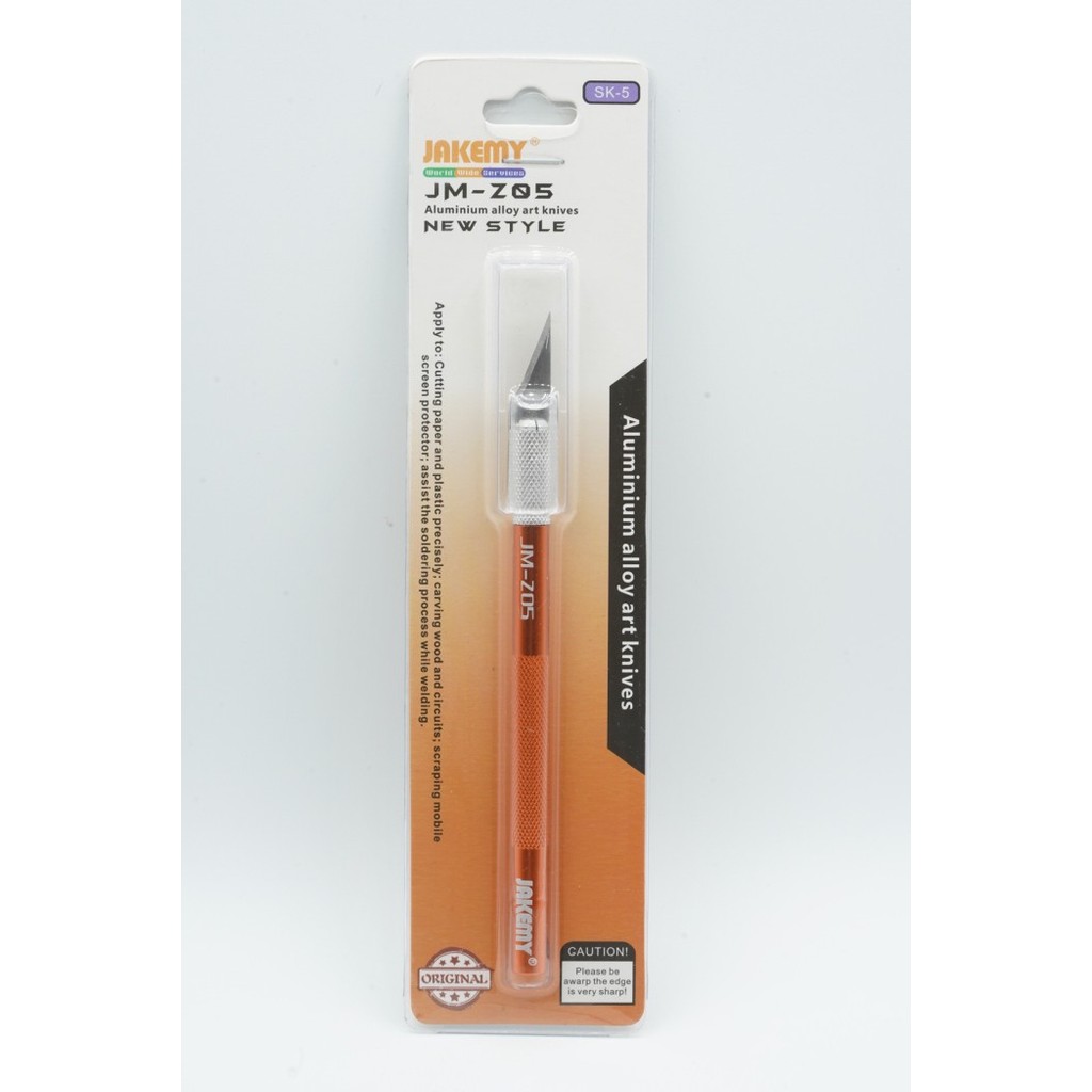 

PROMO! JAKEMY JM-Z05 Alumunium Alloy Art Knife Pen Shape Cutter Pocket Carv