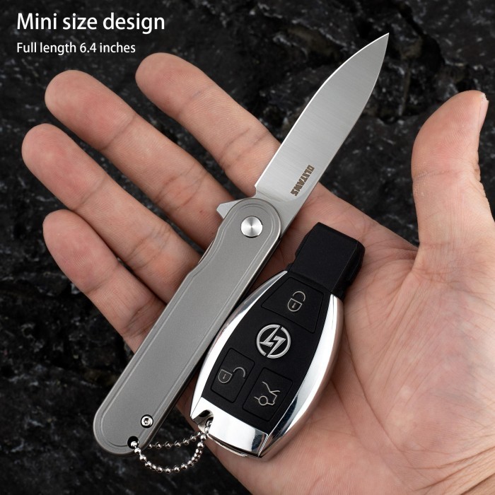 

PROMO! OLITANS T025 Pocket Knife 2.76 D2 Steel Blade 3.6 T