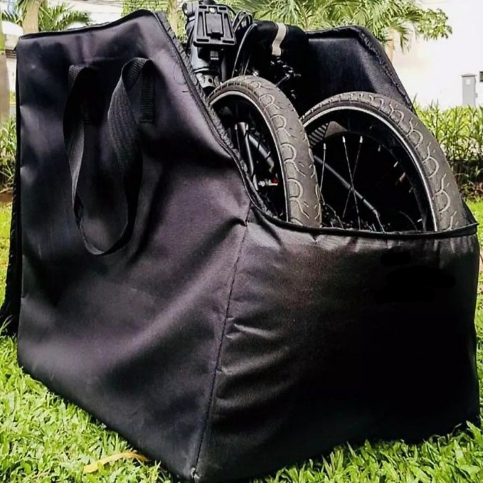 TERLARIS Tas Box Sepeda Lipat Dahon Bromptom Folding PEXBOX Ukuran 14 - 20