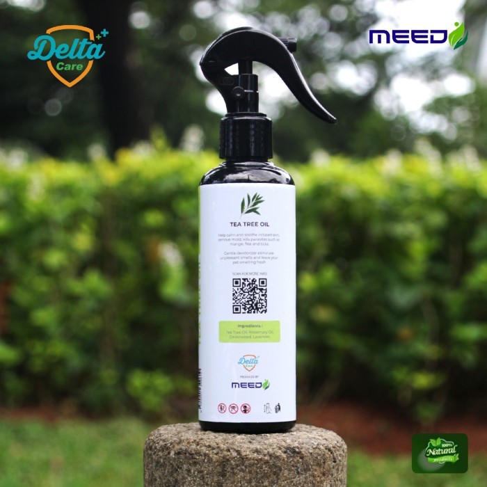 Tea Tree Oil Pet Care Spray 250Ml Meed Herb Delta Anti Kutu #Gratisongkir #Sale #Discount