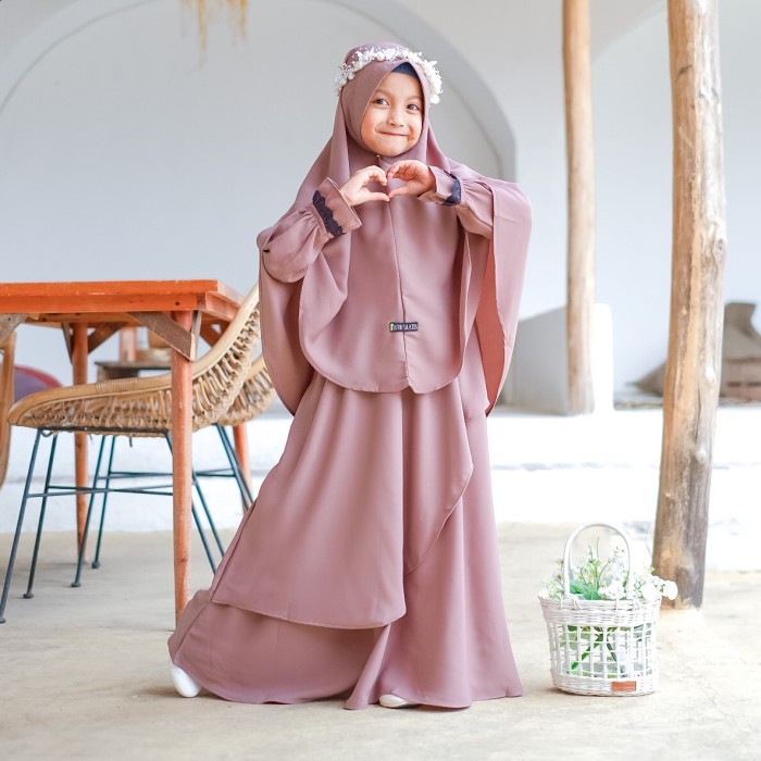 Terbaru Gamis Anak Perempuan/Rayya Set Series 2 By Luthfia Kids Promo