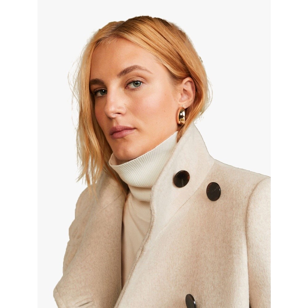 Mango - Jaket Mantel Pearl