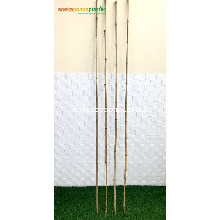 4PCS BATANG BAMBU CENDANI ORNAMEN LURUS 150-170CM