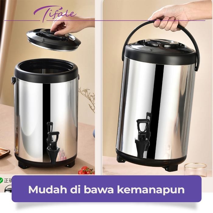 

Tifale (Cod) Termos Air Milk Tea Bucket Water 10 Liter/Dispenser Minuman Serbaguna/ Drink Jar Termos