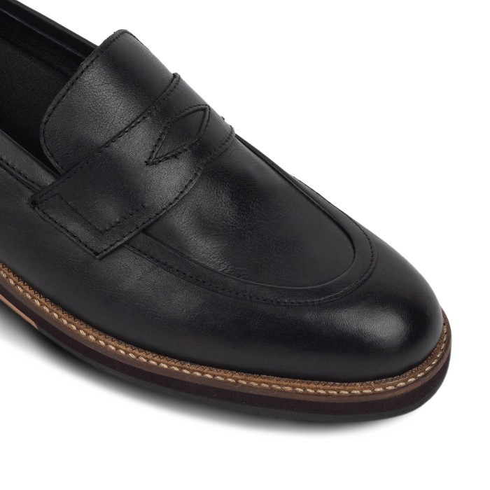 Blake Penny Loafers Black / Sepatu Formal / Sepatu Nappa Milano