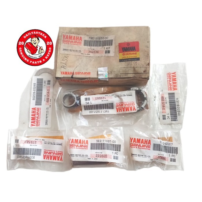 Stang Setang Seker Seher Piston Yamaha Rx Dt 100 Rx100 Dt100 L2Sn L2 Super Original Ori Japan