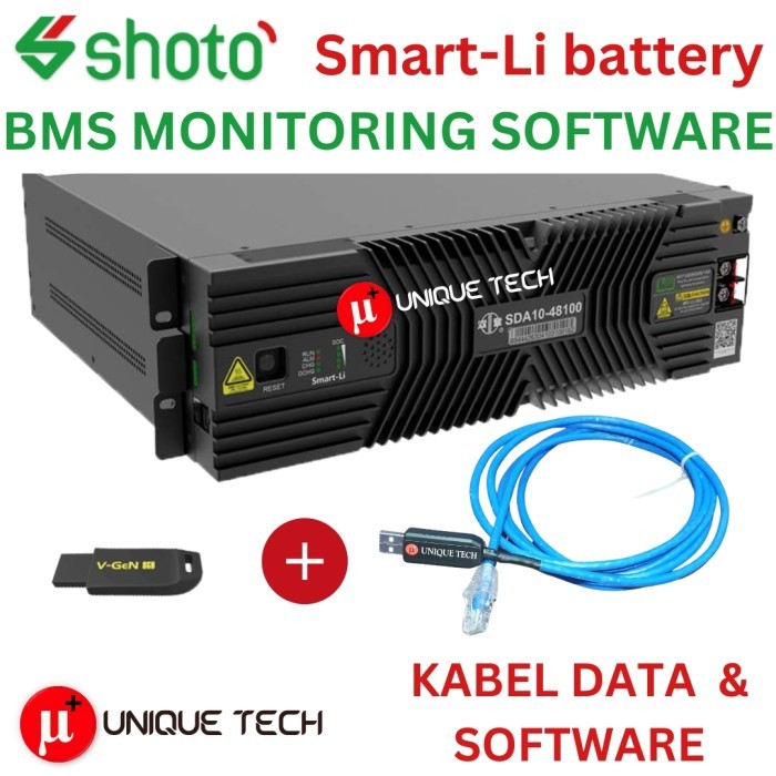 Shoto Smart Li Bms Plus Diagnose Software Cable Kabel Flash Disk Tool Sda10-48100 Sda10-48150