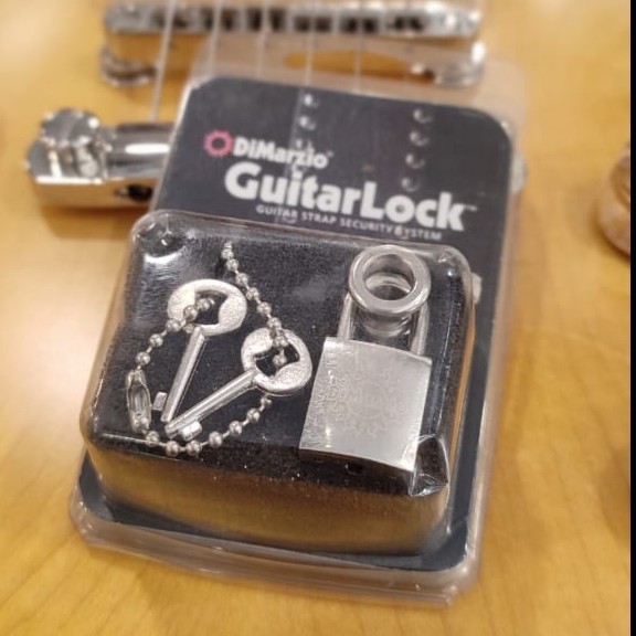 DiMarzio Guitar Lock Strap Security System - Lock Gitar DD2100N