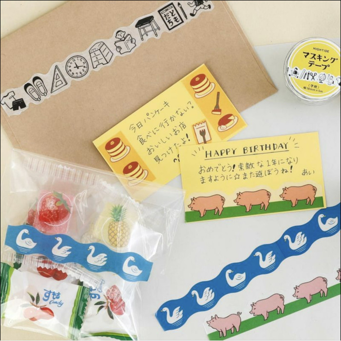 

Ready Stock Hightide New Retro Masking Tape Packing Aman