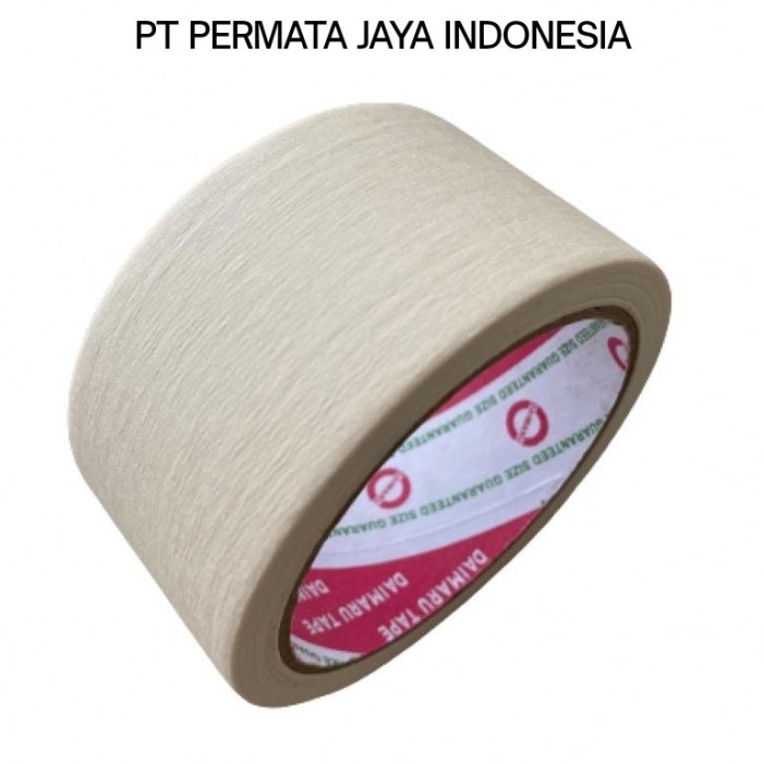 

Promo Masking Tape / Lakban Kertas / Daimaru 2 Inch / 1 Dus Packing Aman