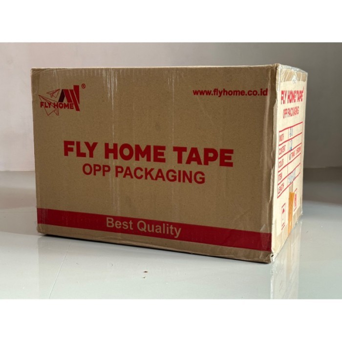 

Viral Flyhome Lakban Kecil Solasi 72Yard 12Mm X 72Yard Selotip 144 Roll Eco Packing Aman