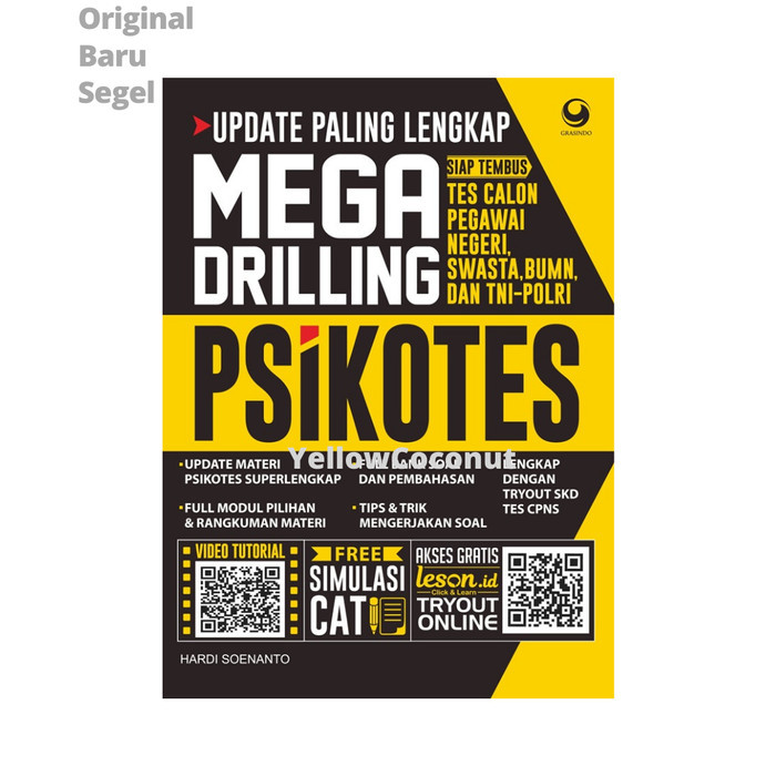 

Terbaru Update Paling Lengkap Mega Drilling Psikotes - Hardi Soenanto Best Seller