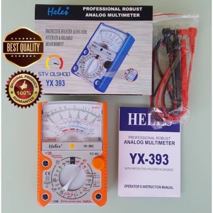 BEBAS ONGKIR - Multitester HELES YX 393