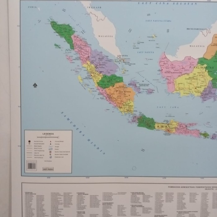 

Terbaru Peta Indonesia Besar Peta Dinding 38 Prov Best Seller