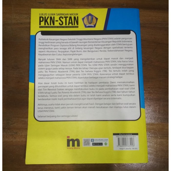 

Terbaru Buku Pkn Stan : Lulus Ujian Saringan Masuk Pkn Stan Terlaris