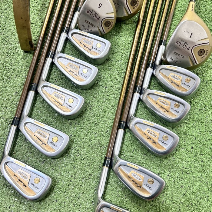 Promo Stick Golf Honma Lb-737 Star 5 Shaft Graphite Second Like New Fullset Bag Golf