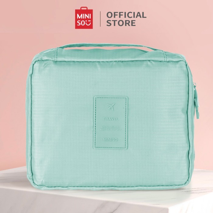 MINISO Tas Penyimpanan Travel Bag Multifungsi Baju Makeup Organizer