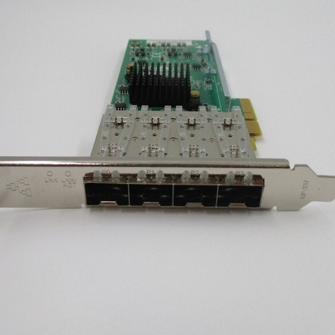 Produk Unggulan Lan Card Quad 4 Port 1Gb Sfp Ethernet 1G Intel F4 1Gbps Mikrotik