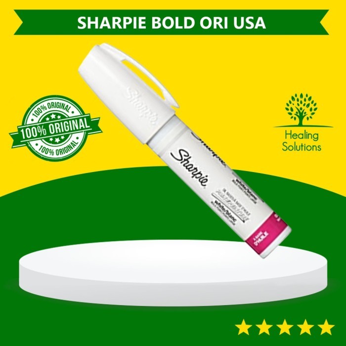 

Sharpie WHITE BOLD Spidol Marker Pemutih Sepatu - 100% ORI USA