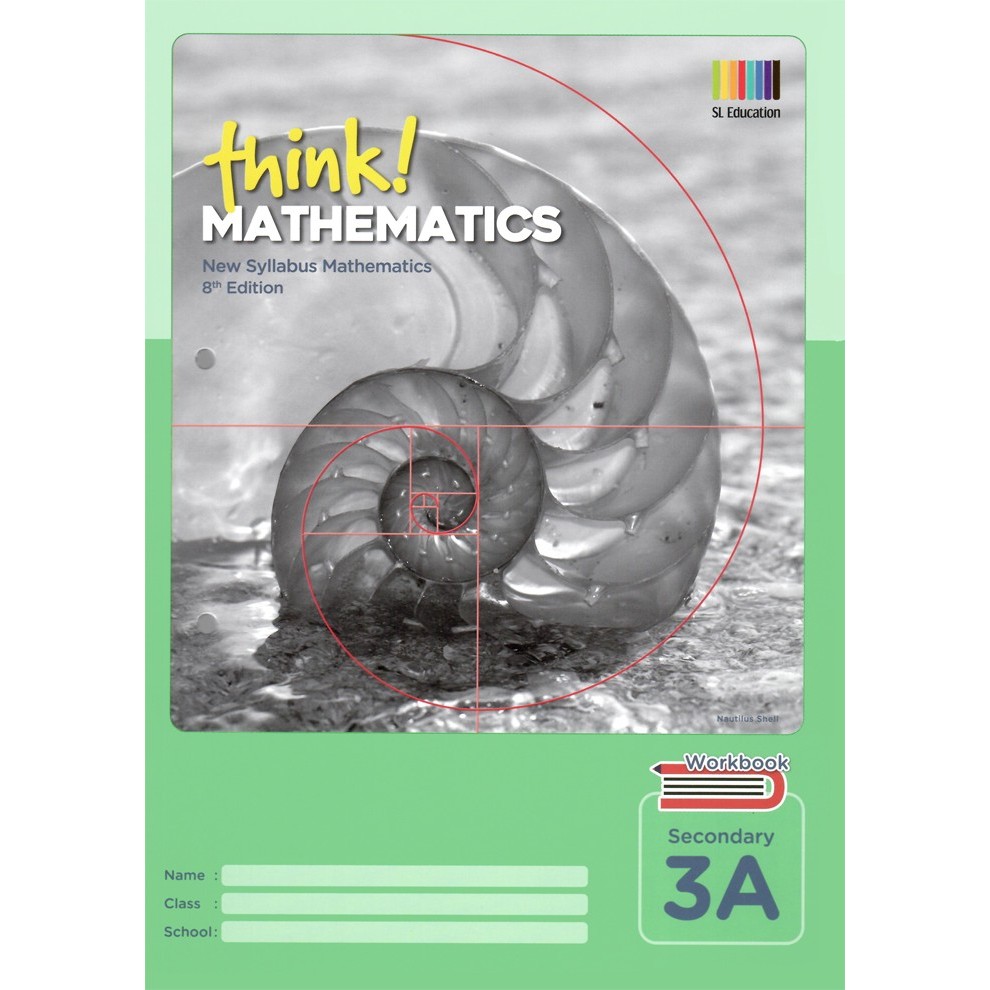 

Sale Think! Mathematics Workbook Secondary 3A