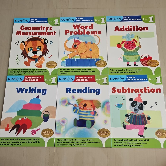 

Sale Kumon Math Writing Workbooks Grade 1