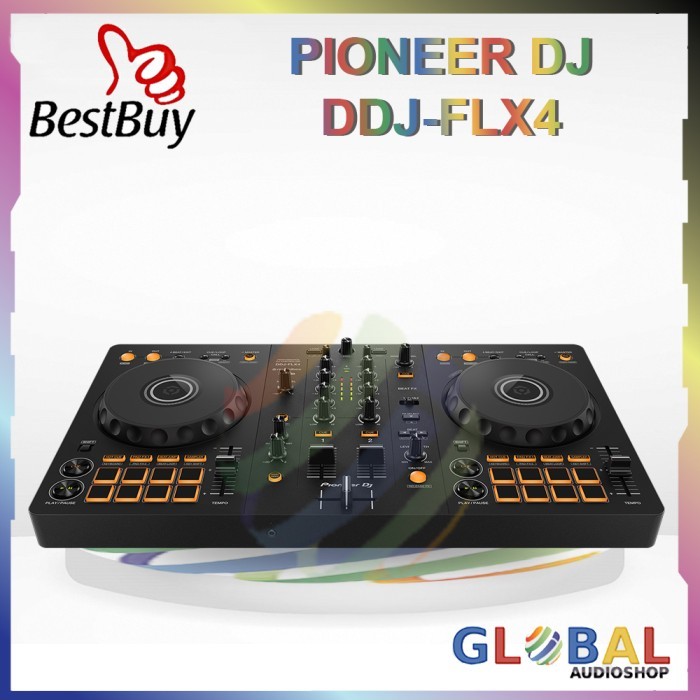 Pioneer DJ Controller DDJ-FLX4 FLX 4 GARANSI RESMI