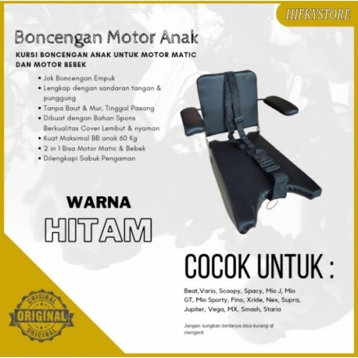 KURSI JOK BONCENGAN ANAK TEMPAT DUDUK ANAK DI MOTOR SCOOPY VARIO BEAT