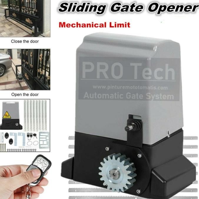 Pintu Otomatis PRO Tech 1200kg Sliding Gate