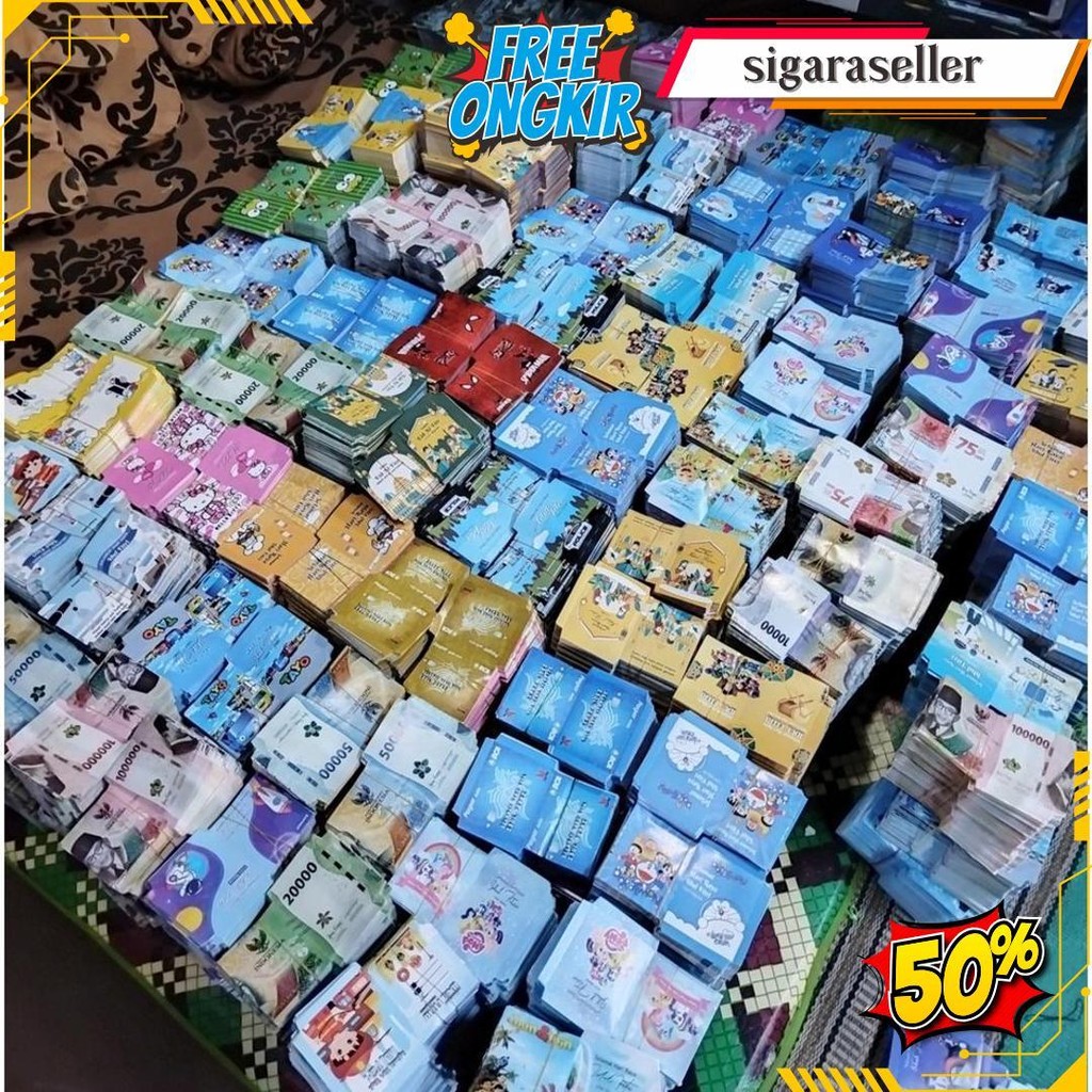 

Amplop Lebaran 100 Lembar Motif Karakter Kartun Islami Mini Gratis Ongkir