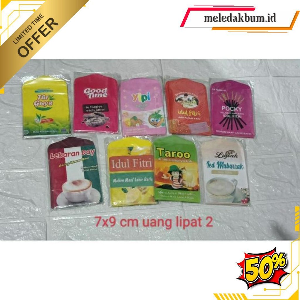 

Sale 1Pack Isi 10Lembar Bisa Pilih Motif Amplop Lebaran Siap Kirim