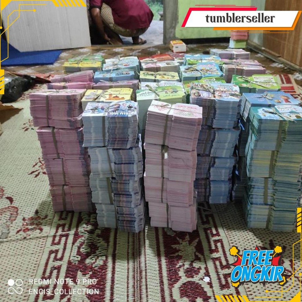 

Pilih Motif - 100 Lembar Amplop Mini Muslim Gratis Ongkir