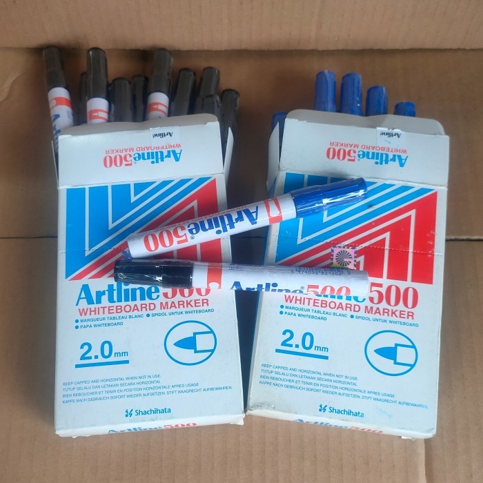 

spidol artline whiteboard Marker 500 harga 1 lusin promo terbatas