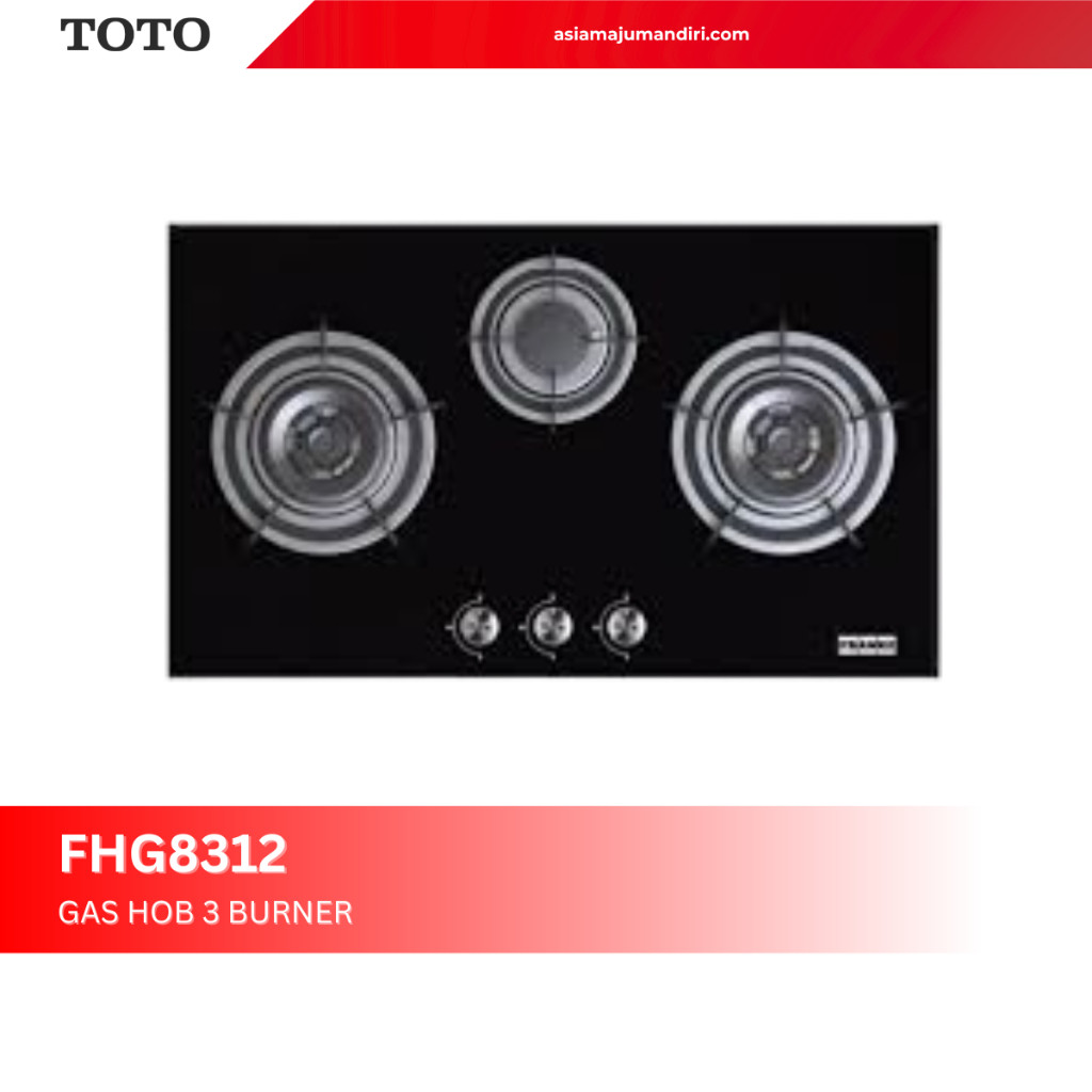 GAS HOB | KOMPOR GAS FRANKE 3 TUNGKU FHG8312