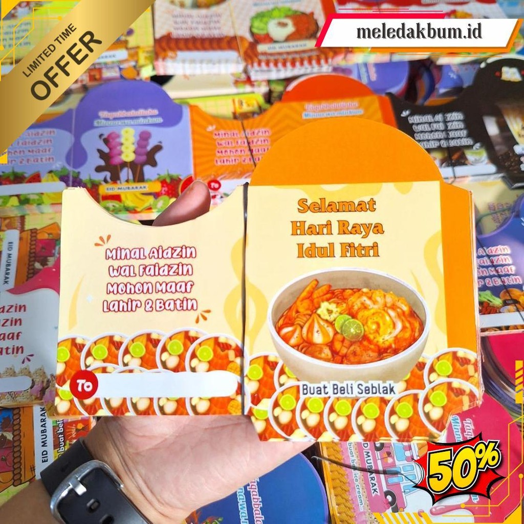 

Amplop Angpau Idul Fitri 100 Lembar Termurah Banget