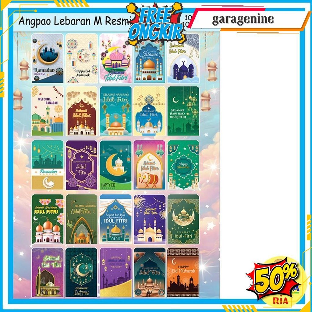 

Murah!! (1Pak Isi 10Pcs) Amplop Lebaran Idul Fitri Resmi Uk M,Angpao Idul Fitri Motif Dewasa Uk M, Grosir Ready Stok, Amplop Idul Fitri, Angpao Lebaran 2025,Islamic, Lebaran, Idul Fitri, Eid Mubarak, Hari Raya, Minal Aidin, Fitr,Amplop Lebaran Lucu