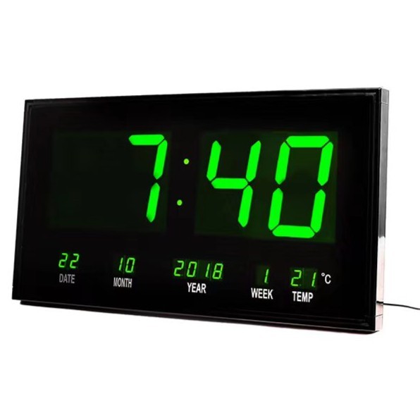 Jam Dinding Digital 7030 Led Merah