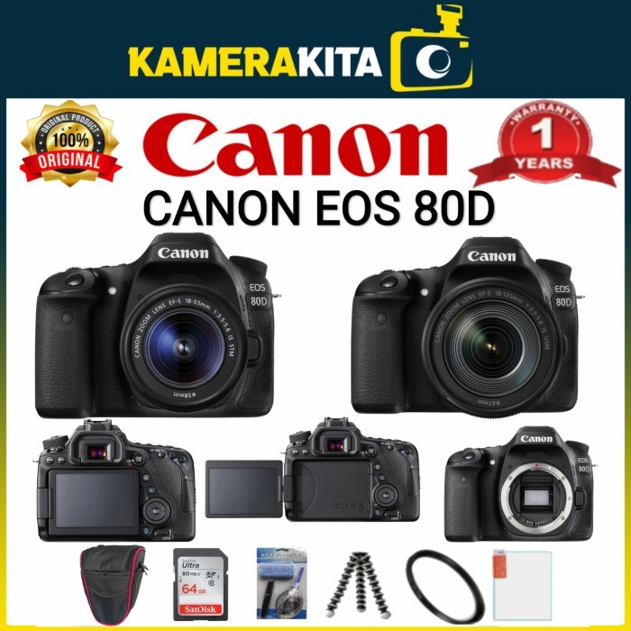 Canon Eos 80D Kit 18-135Mm Is Usm Nano/ Canon Eos 80D Kit 18-135Mm Usm