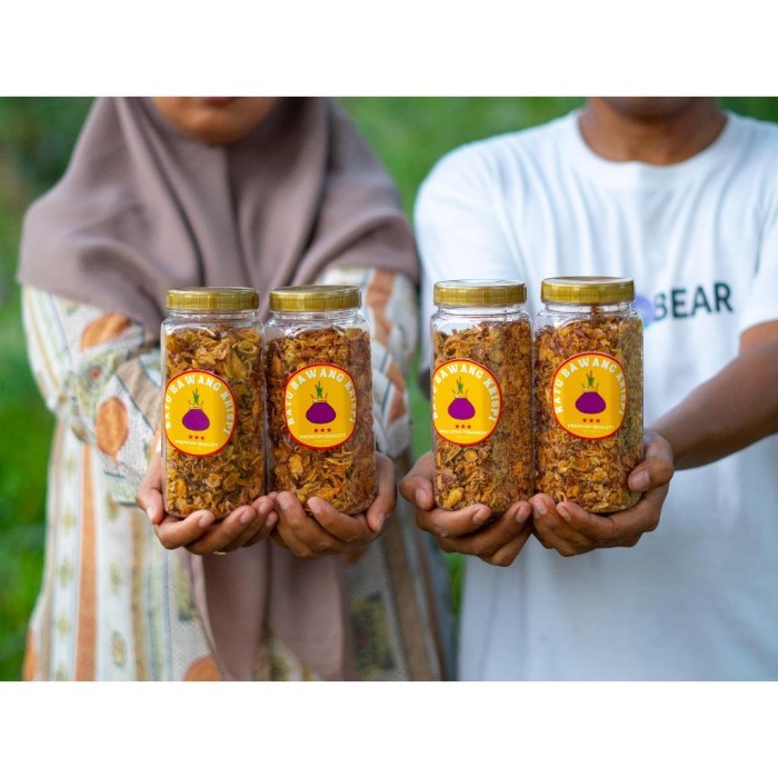 

TERLARIS BAWANG GORENG KRISPI 4 BOTOL ASLI BAWANG BREBES MURAH!!! MURAH