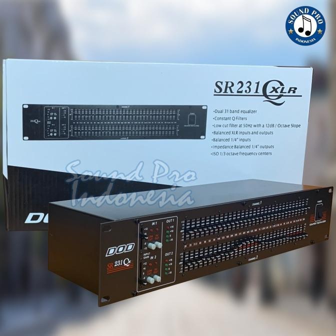 Equalizer DOD SR231/SR 231QX