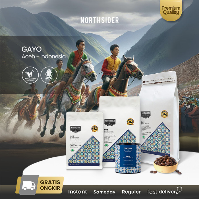 

Northsider Kopi Arabika Gayo Semiwashed Coffee