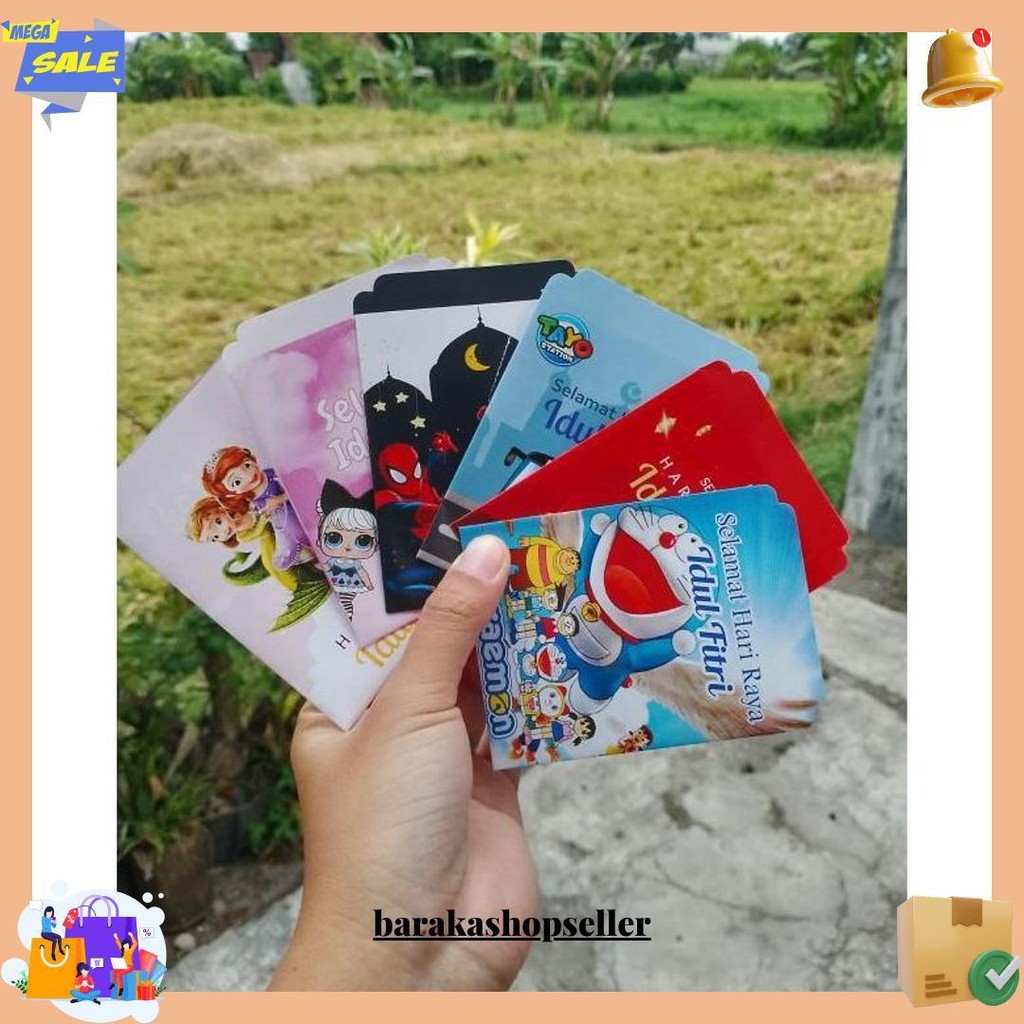 

(Isi 10 Lembar) Amplop Lebaran Motif Terbaru 2025 Ukuran Medium Siap Pakai Sudah Di Lem Bisa Cod