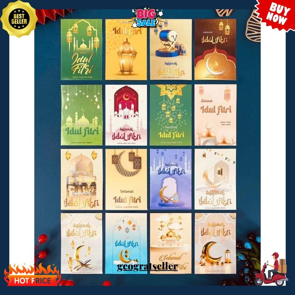 

Claiydream Amplop Lebaran Idul Fitri Amplop Karakter Angpao Lucu Ukuran Kecil 1Pack Isi 50Pcs Terlaris